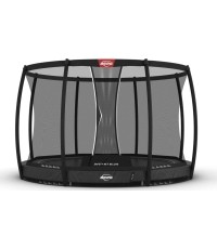 BERG Elite InGround 330 szary + siatka zabezpieczająca Deluxe