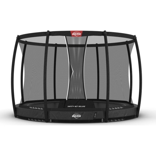 BERG Elite InGround 330 szary + siatka zabezpieczająca Deluxe