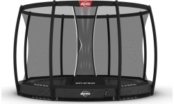 BERG Elite InGround 330 szary + siatka zabezpieczająca Deluxe