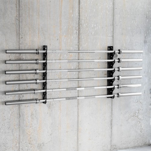 STR46 ŚCIENNY STOJAK NA SZTANGĘ OLIMPIC KOMERCYJNY HMS