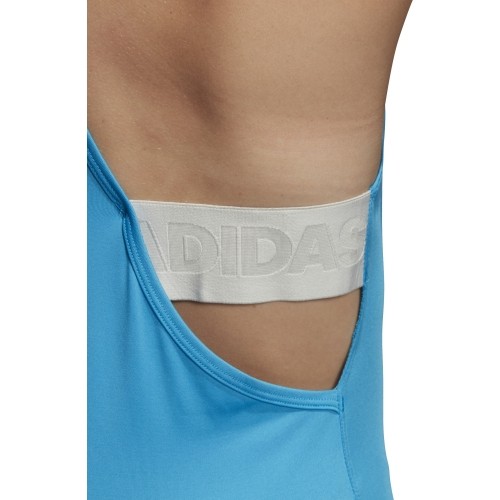 Bluzka Adidas Strap-Back Tank Top niebieska DU1311