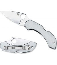 Składany nóż myśliwski survivalowy Spyderco C28P Dragonfly - stal nierdzewna