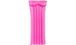 Kolorowy przezroczysty materac plażowy 183 x 76 cm BESTWAY różowy