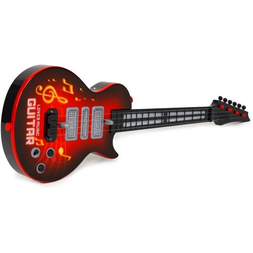 Gitara rockowa dla dzieci z melodiami i funkcją nauki