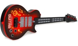 Rockowa gitara dla dzieci z nauką gry na gitarze podczerwień melodie
