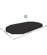 Pokrywa basenowa PowerSteel 427 x 250 cm BESTWAY