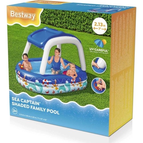 Basen z dachem 213x155cm Ocean BESTWAY