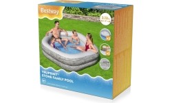 Basen 213x206x53cm z siedzeniami BESTWAY