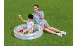 Niebieski basen 91x20cm + piłki BESTWAY