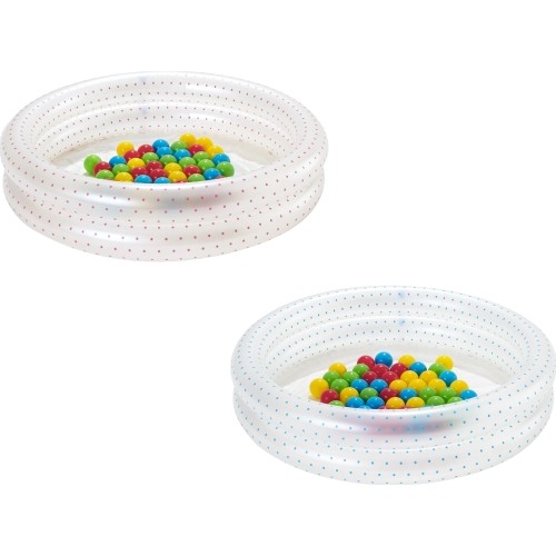 Niebieski basen 91x20cm + piłki BESTWAY