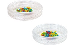 Niebieski basen 91x20cm + piłki BESTWAY