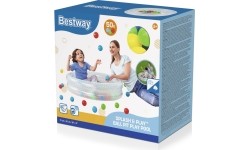 Niebieski basen 91x20cm + piłki BESTWAY