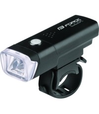 Lampka przednia FORCE Lux 100LM na baterie (czarna)