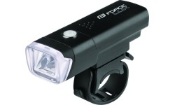 Lampka przednia FORCE Lux 100LM na baterie (czarna)