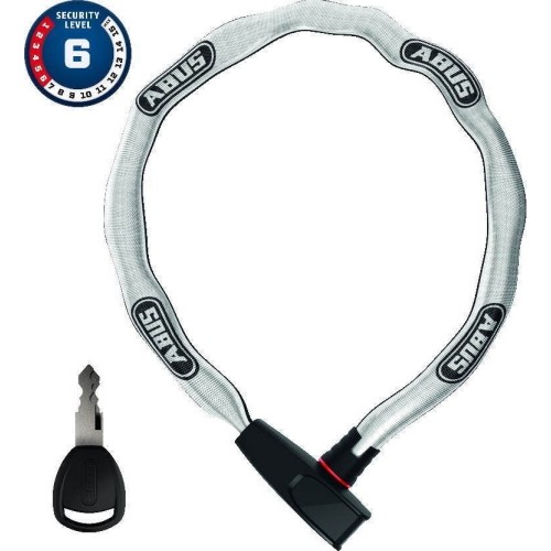 Zapięcie Abus 6806K/110 reflective (square chain)
