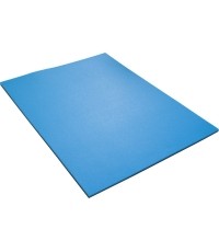 Dwuwarstwowa mata Yate Fitness Maxi, 12 mm, 95x70x1,2 cm, czarno-niebieska