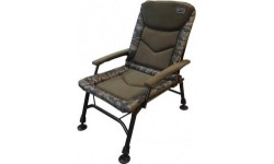 Składane krzesło turystyczne wędkarskie kempingowe Zfish Hurricane Camo, 55x62 cm