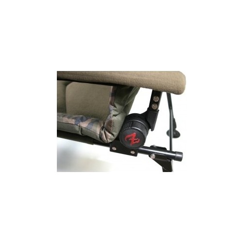 Składane krzesło turystyczne wędkarskie kempingowe Zfish Hurricane Camo, 55x62 cm