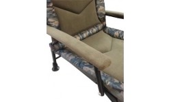 Składane krzesło turystyczne wędkarskie kempingowe Zfish Hurricane Camo, 55x62 cm