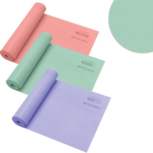 A set of 3 training tapes Spokey RIBBON TEX SET