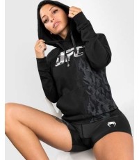 Damska bluza z kapturem UFC Venum Authentic Fight Week - czarna