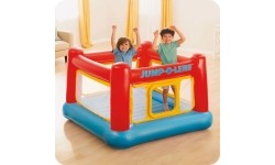 Trampolina dmuchana Zamek 174 x 174 x 122 cm INTEX