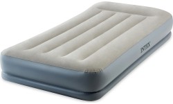 Materac dmuchany 191x99 cm z pompką jednoosobowy Intex 64116ND