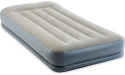 Materac dmuchany 191x99 cm z pompką jednoosobowy Intex 64116ND