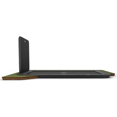 Trampolina BERG SPORTS Ultim Champion FlatGround 500 szara + AeroWall