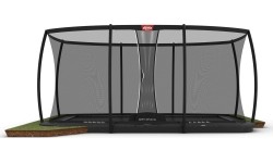 BERG Ultim Champion FlatGround 500 Grey + siatka zabezpieczająca DLX XL