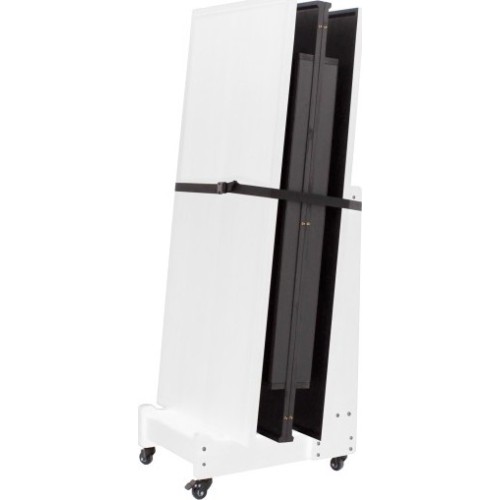 Pojemnik do transportu okładek, biały błyszczący