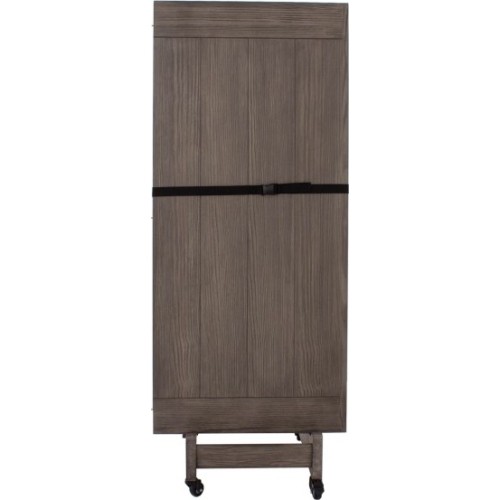 Pojemnik do transportu pokryw, bejcowany na szaro