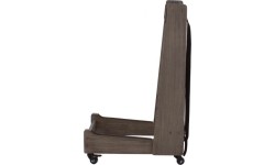 Pojemnik do transportu pokryw, bejcowany na szaro