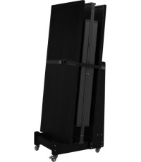 Pojemnik na pokrowce na stół, czarny błyszczący