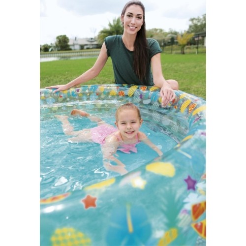 Przezroczysty brodzik do basenu 1 22 25cm BESTWAY