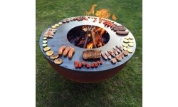 Grill węglowy Aukuras Remundi - Zelos S