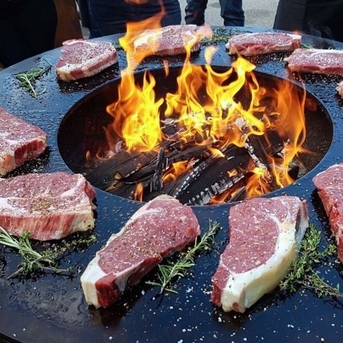 Grill węglowy Aukuras Remundi - Zelos S