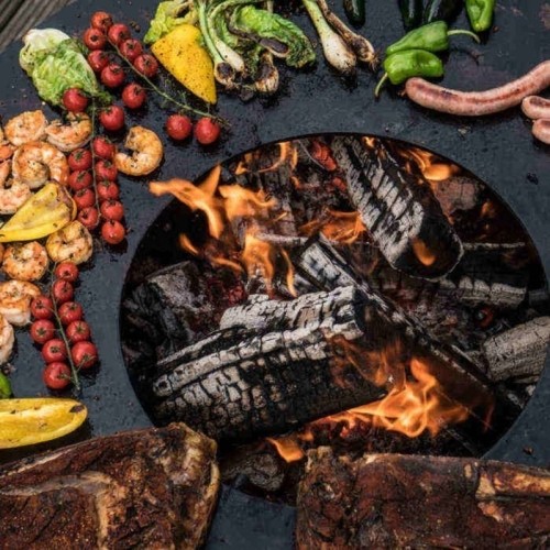 Grill węglowy Aukuras Remundi - Zelos S