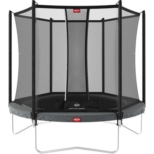 Trampolina BERG Favorit Regular 200 szara + siatka ochronna Comfort