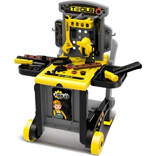 Warsztat majsterkowicza dla dzieci 3W1 z narzędziami składany