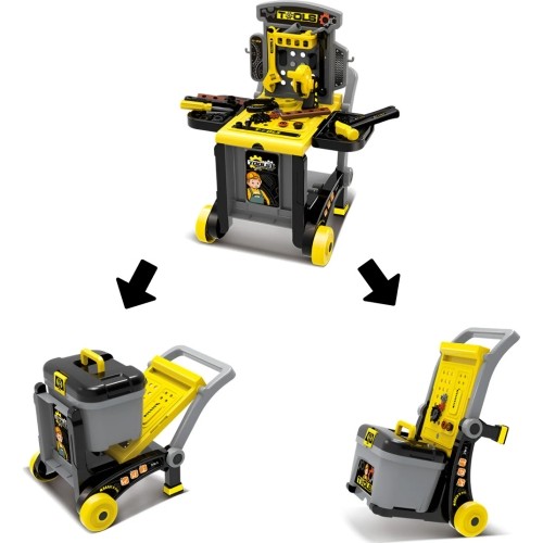 Warsztat majsterkowicza dla dzieci 3W1 z narzędziami składany