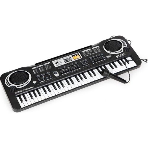 Keyboard pianino dla dzieci z mikrofonem + zasilacz