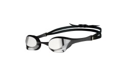Okulary pływackie Arena Cobra UltraSwipe Mirror, czarno-srebrne