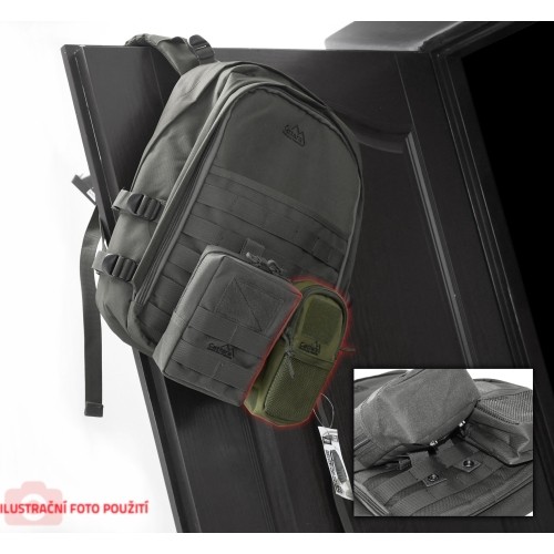 Torba z paskiem Cattara Olive 17 x 12 x 7 cm