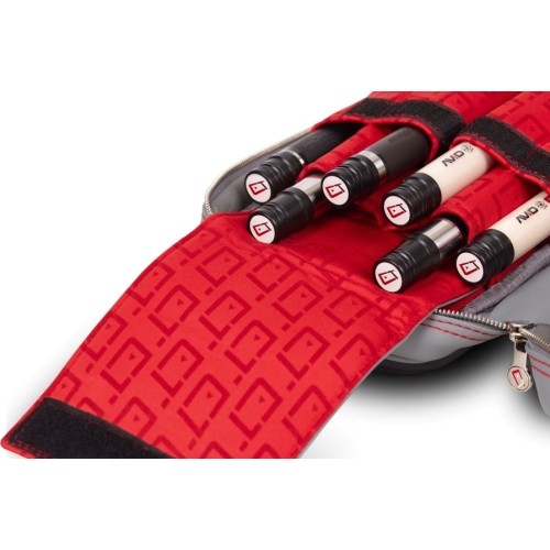 Miękki futerał na kije, Cuetec Pro Line, Speed Gray, 4x8, 85 cm