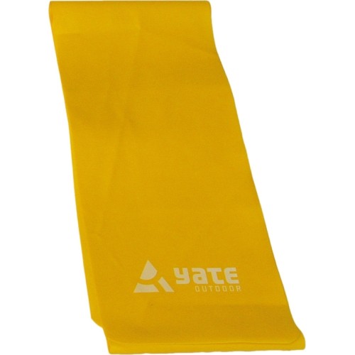Guma oporowa Yate, 250x15 cm, miękka, żółta