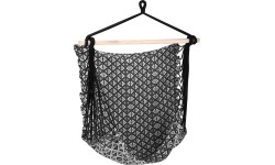 Hamak/siedzisko czarny biały Spokey BENCH