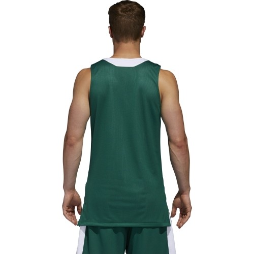 Adidas Krepšinio Marškinėliai Rev Crzy Expl Green White