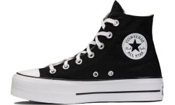 Converse Avalynė Moterims Ctas Lift Hi Black 560845C
