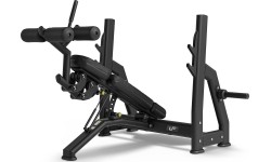 Ławka skos ujemny ze stojakami UpForm UR-L007